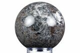 Fluorescent Polished Sodalite-Syenite Sphere - China #319400-1
